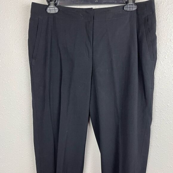 Liz Claiborne Black Wool Blend Pants Size 10 EUC - Picture 2 of 7